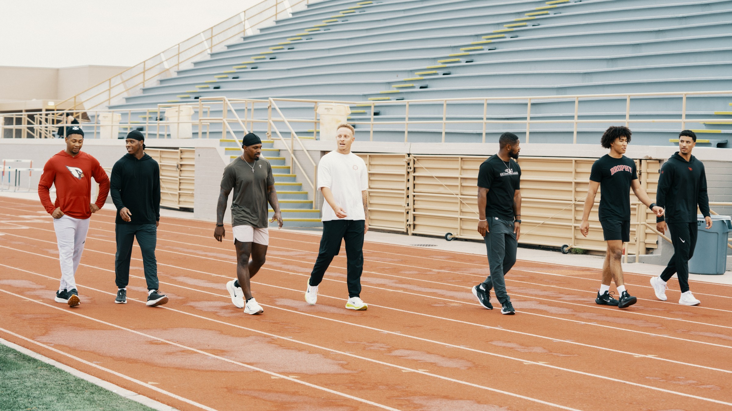 Elite athlete sprinting at dawn